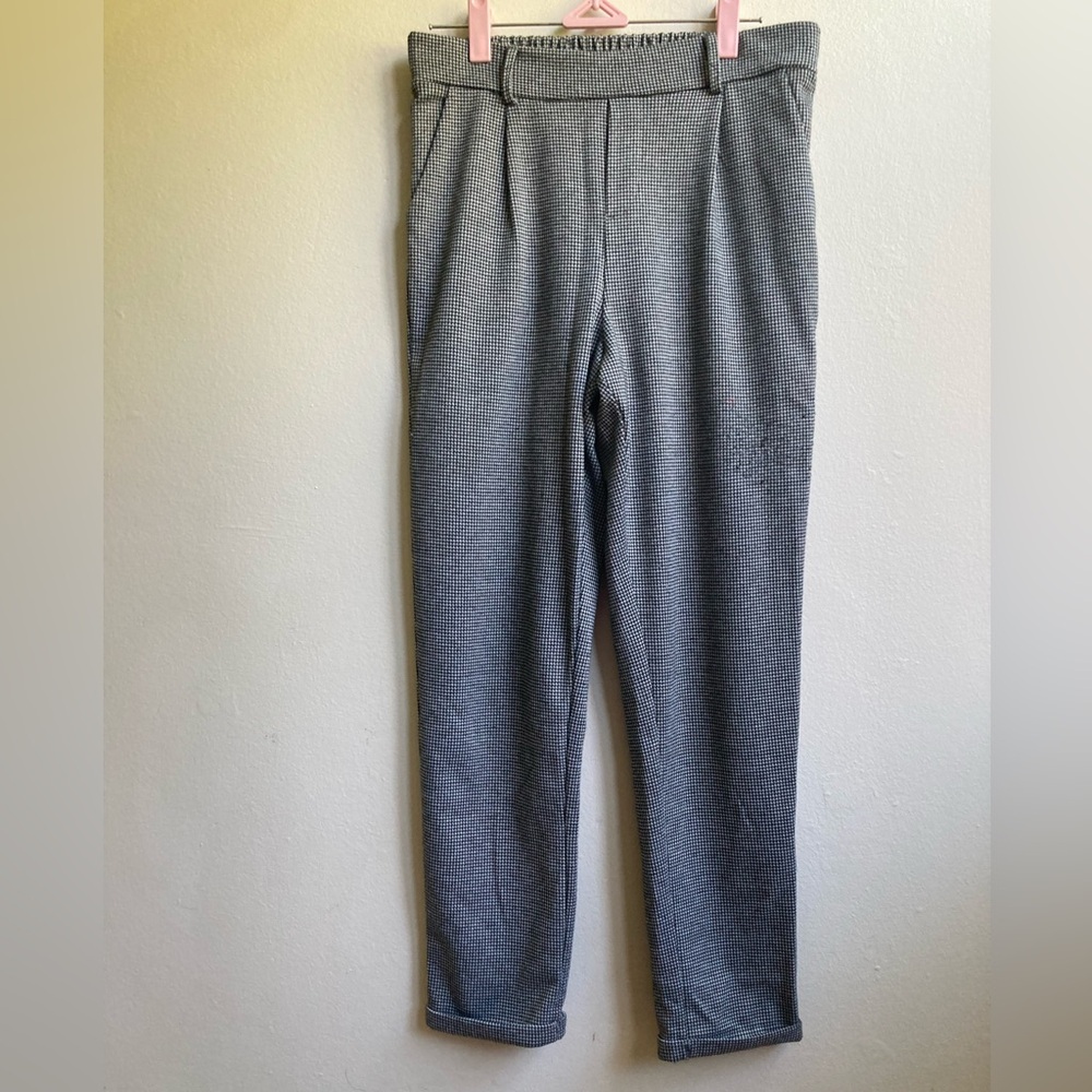 Checked Pants, Size Small, Loose Fit, Straight Leg